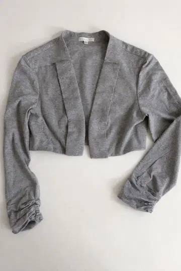 PAULE KA 폴카 볼레로 그레이 노카라