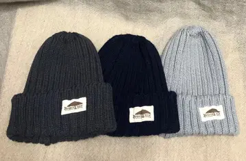 브라운플로어 니트 모자 3종 세트 구제 의류