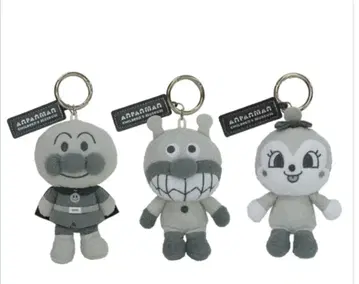 호빵맨 뮤지엄 한정판 호빵맨 color 컬렉션 모노톤