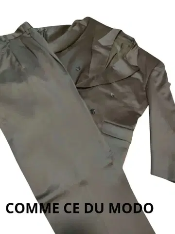 꼼사데모드 팬츠 수트 셋업