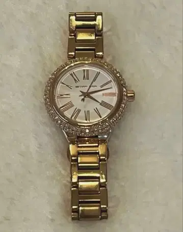 마이클코어스 핑크 골드 손목시계