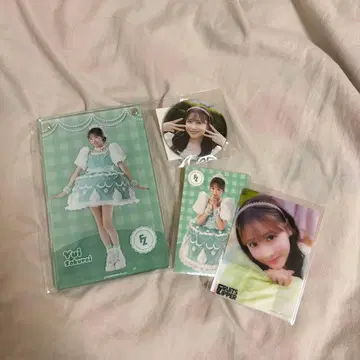 FRUITS ZIPPER 사쿠라이 유이 스키 복권 4개 세트