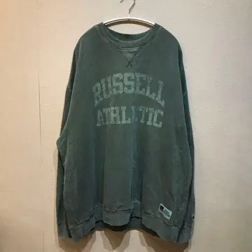 RUSSELL 오버 사이즈 빈티지 스웨트 셔츠 XXL 사이즈