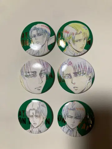 진격의 거인 wit studio 리바이 캔뱃지