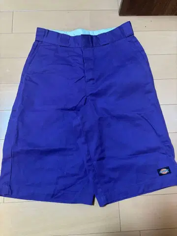 Dickies 하프 팬츠 루즈핏 WD42283 미드 퍼플