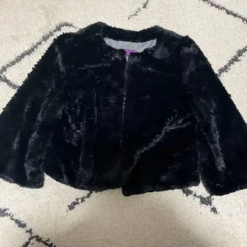 BLACK by moussy 퍼 볼레로