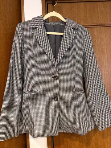 snidel 하운드투스 체크 패턴 자켓