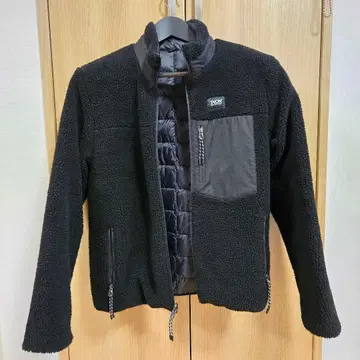 TAION 리버서블 다운 플리스 자켓