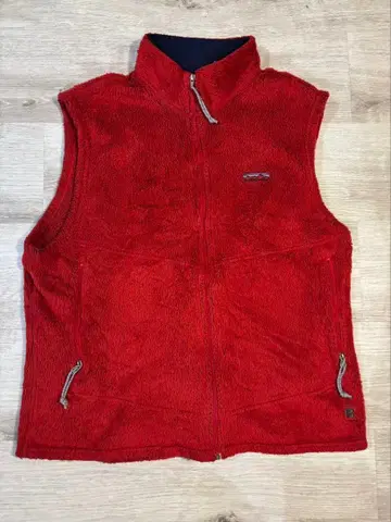 408 [USA 제조] 파타고니아 R 시리즈 플리스 베스트 레드 XL