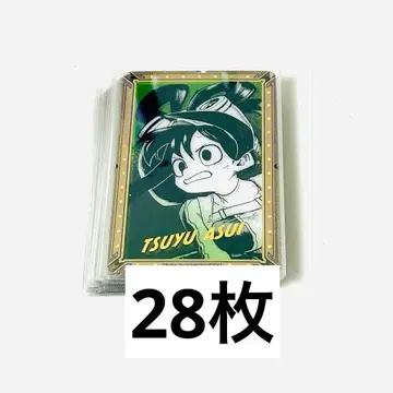 나의 히어로 아카데미아 원화전 금박 클리어 카드 아스이 츠유
