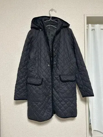 블랙 퀼팅 자켓 M 사이즈