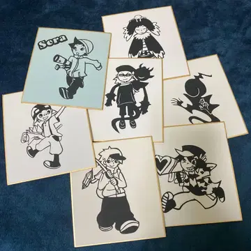 팝픈 키리에 색지 세트