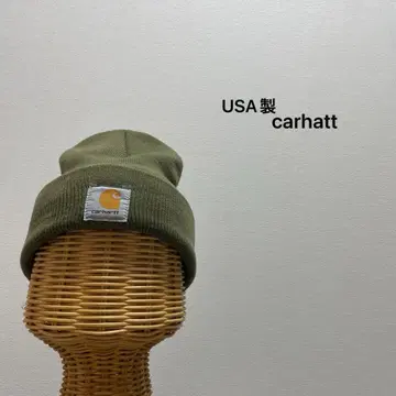 USA 칼하트 니트 모자 캡 아크릴 아메카지 워크 브랜드