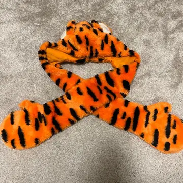 디즈니 티거 팬캡 머플러