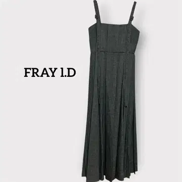 프레이 아이디 롱 원피스 그레이 글렌체크 0 사이즈