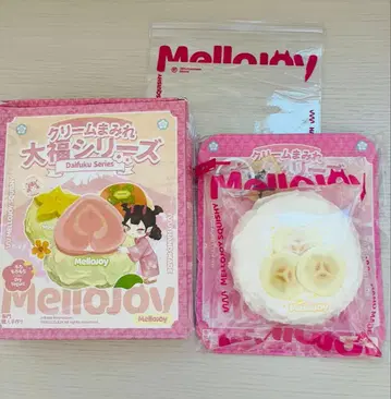 멜로조이 mellojoy 크림 범벅 다이후쿠 바나나