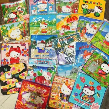 헬로키티 미니 타월 19개