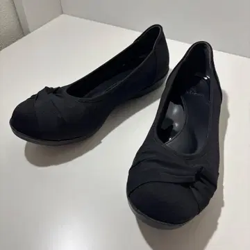 미사용급 후츠스키 펌프스 컴포트 슈즈 라운드토 3E