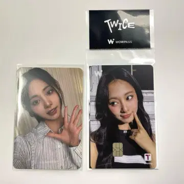 TWICE 쯔위 wowpass 트레이딩 카드