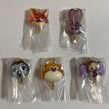 주토피아 아이스캔디 참 5종 세트