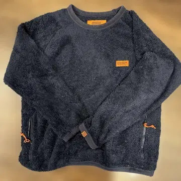 UNIVERSAL OVERALL 블랙 플리스 자켓 M