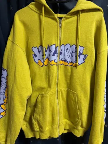 XLARGE 그래피티 후드티