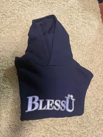 BLESS YOU 후드티 블랙