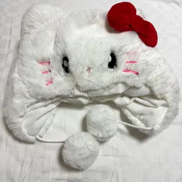 USJ 헬로키티 키티 봉제 인형 햇 모자