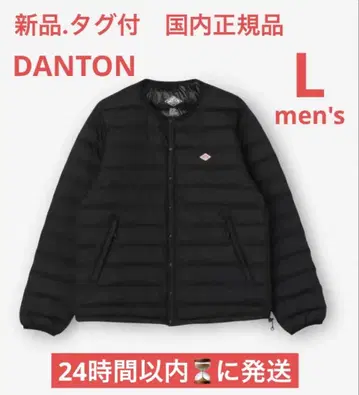 미사용 새상품. 종이 택 포함 100% 정품 / 단톤 이너 다운 블랙 L