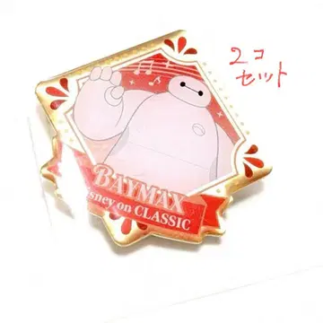 베이맥스 디즈니 온 클래식 핀 배지 2개 세트
