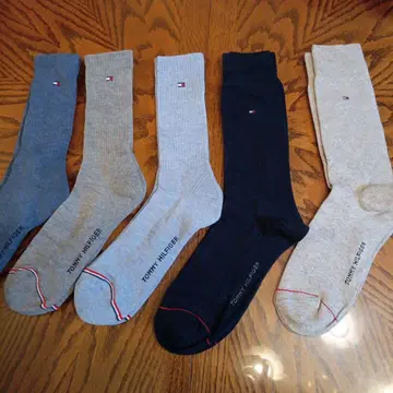 TOMMY HILFIGER 미사용 새상품 남성용 삭스 5켤레 세트