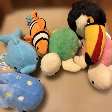 르네상스 리조트 오키나와 봉제 인형 6체 세트