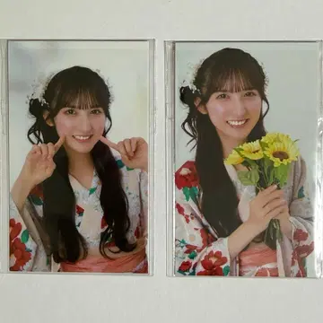 나가토모 아야미 온라인 가챠 오리지널 트레이딩 카드 2종