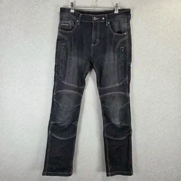 새상품급 KOMINE 코미네 라이딩 바이크 청바지 데님 블랙