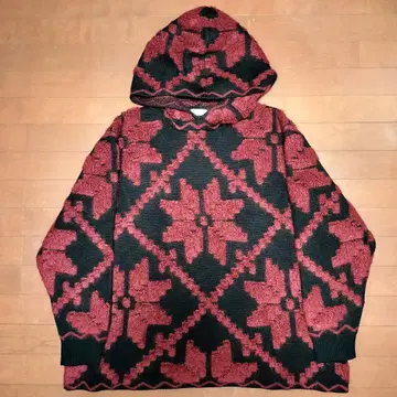 Iroquois / 이로코이 모헤어 울 니트 후드티 모헤어