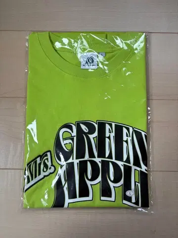 [ 새상품 미개봉 ] Mrs. GREEN APPLE 썸머 T셔츠 (L)