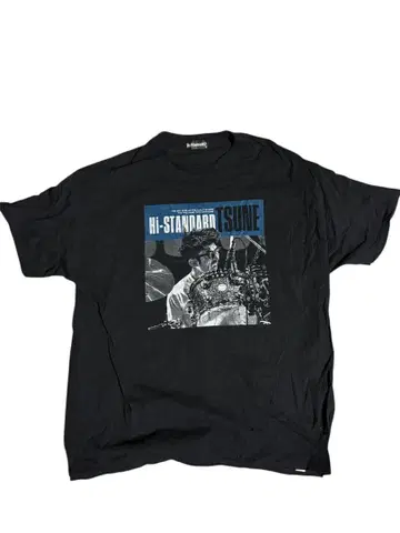 하이스타 Hi-Standard 츠네오카 츠네 티셔츠 XL 사이즈