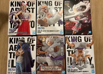 원피스 피규어 묶음 판매 6체 세트 KING OF ARTIST