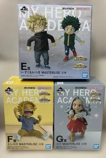 제일복권 나의 히어로 아카데미아 더 멀리 E상 F상 G상 세트