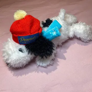 스누피 봉제 인형 USJ 크리스마스 겨울 머플러