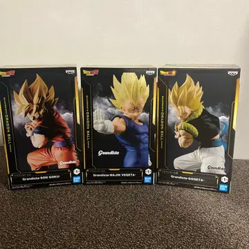 드래곤볼 피규어 3체 세트 오지터 베지터 손오공