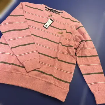 야마모토 간사이 스트라이프 니트 스웨터 LL