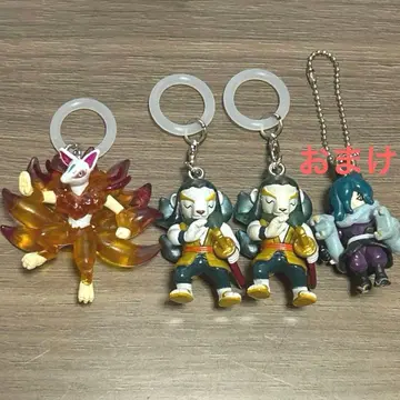 요괴워치 큐비 만오사자 메지루시 액세서리 클리어 마스코트 오로치