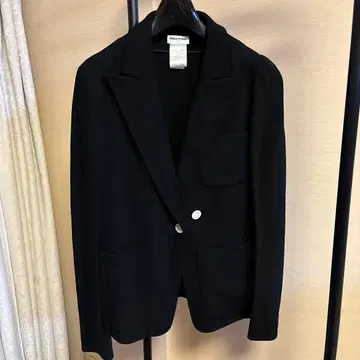 SONIA RYKIEL 블랙 테일러드 자켓 42