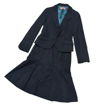 수나우나 셋업 수트 스커트 블랙 38 사이즈 나일론 모