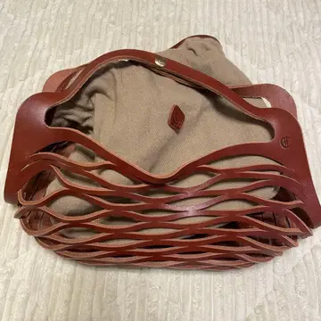 CLEDRAN 브라운 핸드백