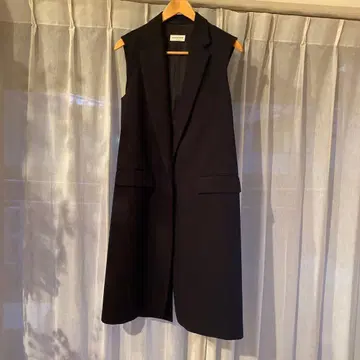 신년 세일 DRIES VAN NOTEN 블랙 롱베스트