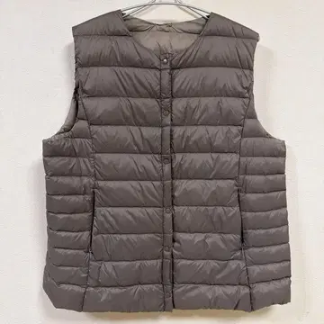 빅 사이즈 이너 다운 베스트 다운 베스트 다운 4L