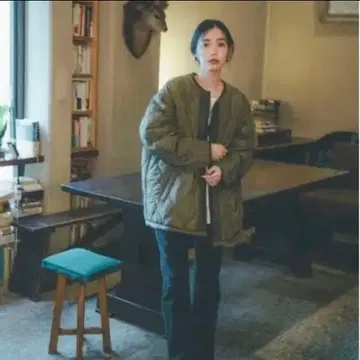 한정판 판매 Spick & Span YURIE A. 퀼팅 블루종