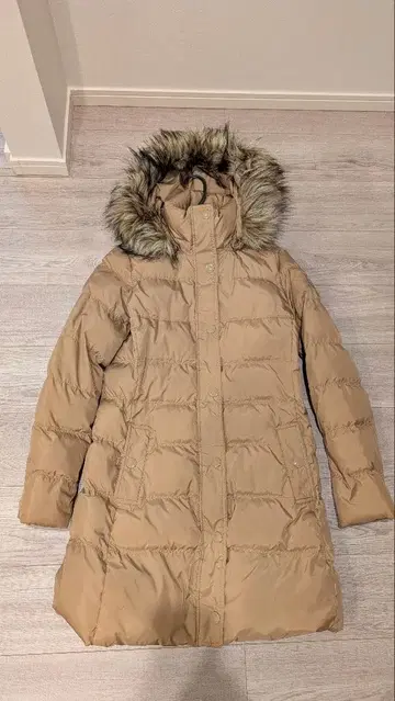 [ 새상품급 ] 타미힐피거 TommyHilfiger 다운 자켓 카멜